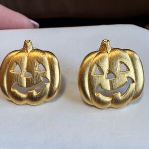 Pumpkin Earrings